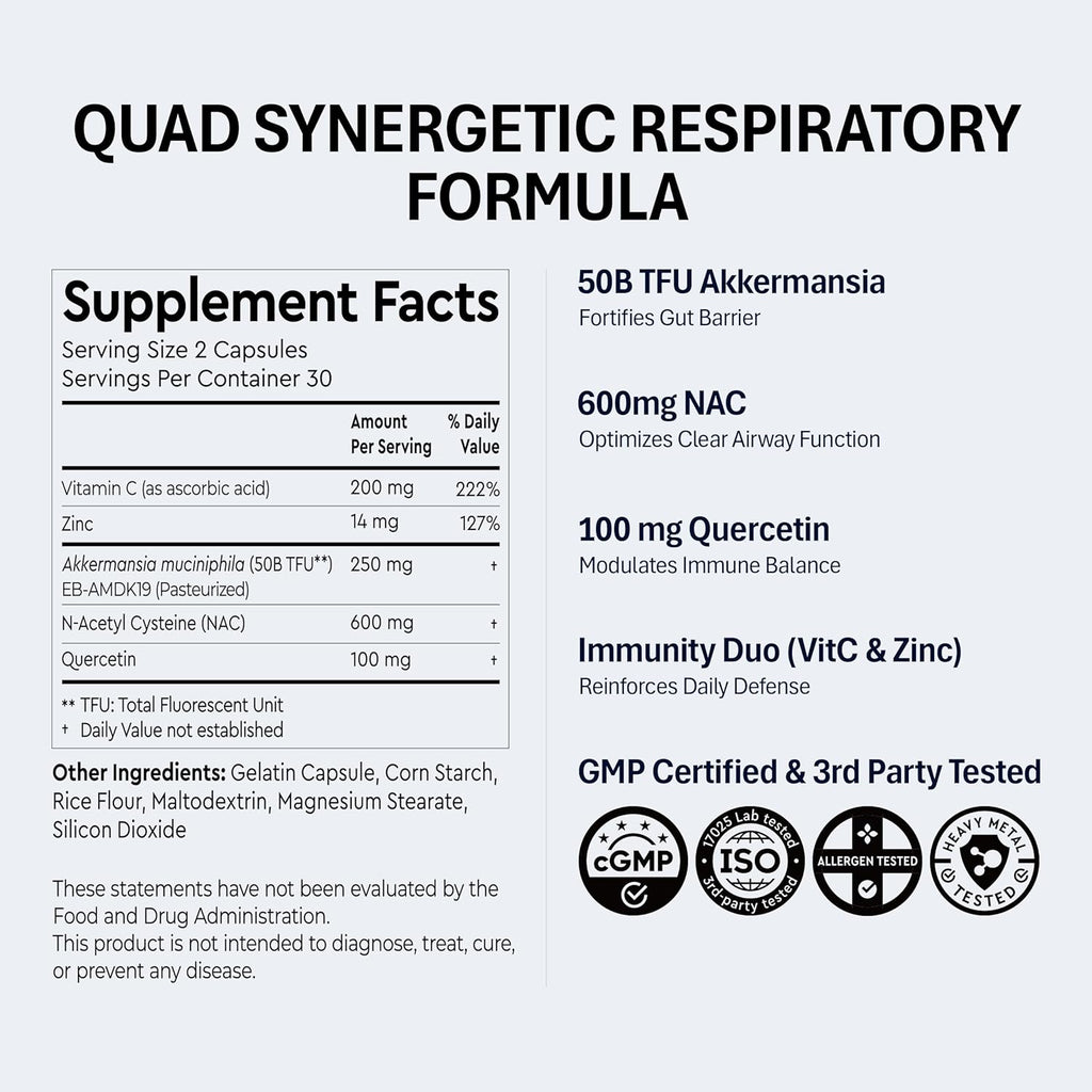 FLOUREN Akkermansia - Support Respiratory health